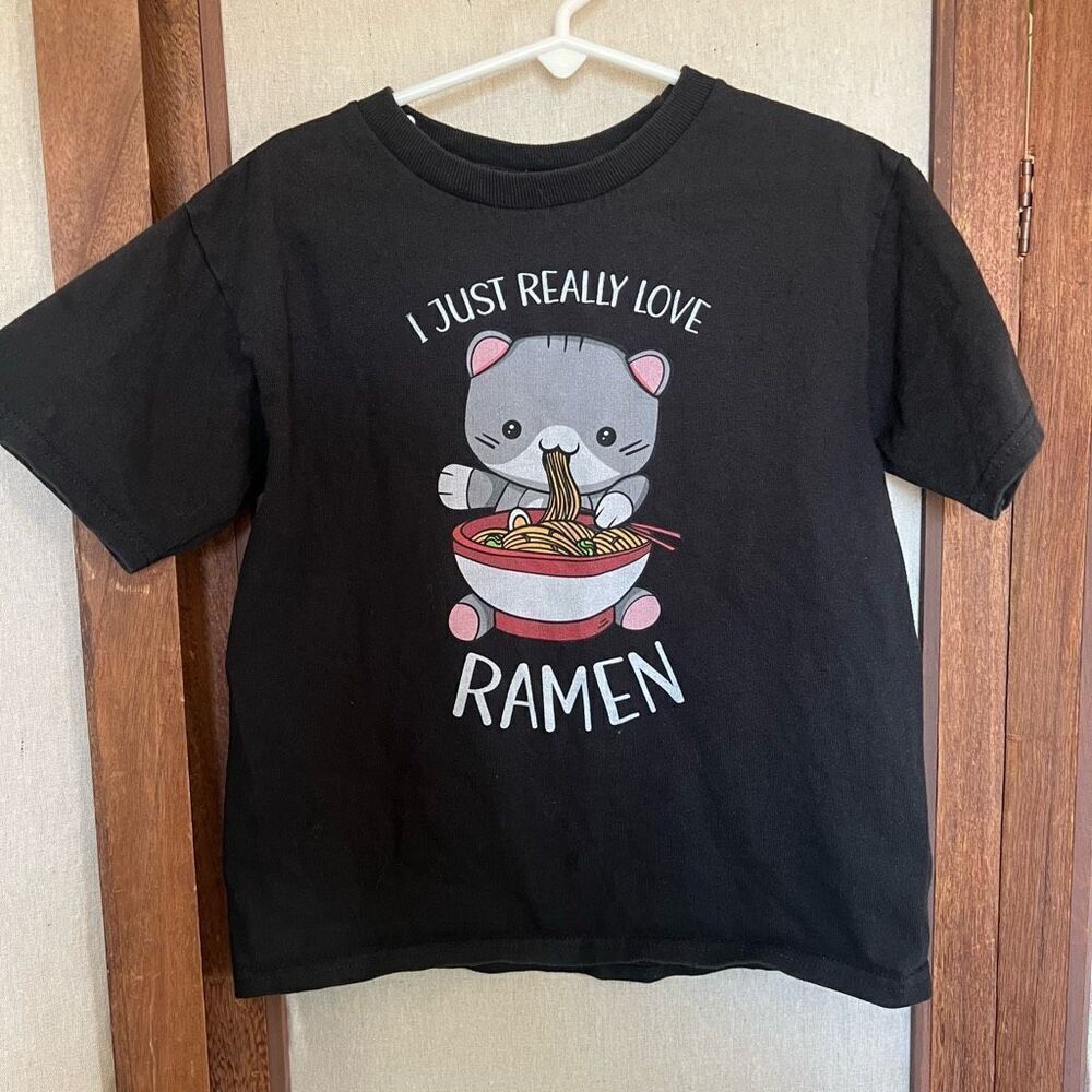 Kitty Ramen Kids Graphic T-Shirt